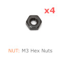 NUT: M3 Hex Nuts