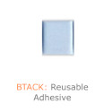BTACK: Reusable Adhesive